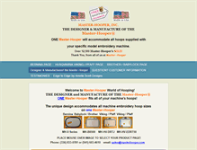 Tablet Screenshot of masterhooper.com